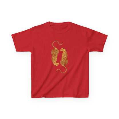 leopard baby tee