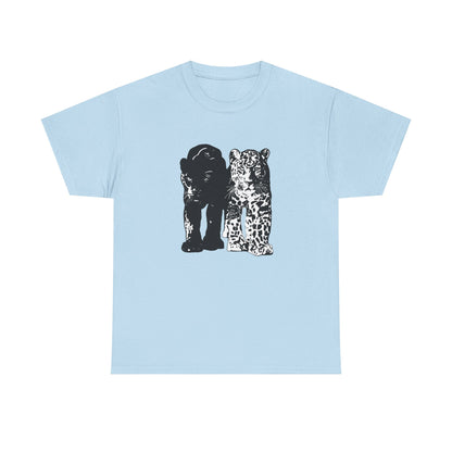 panther & leopard t-shirt