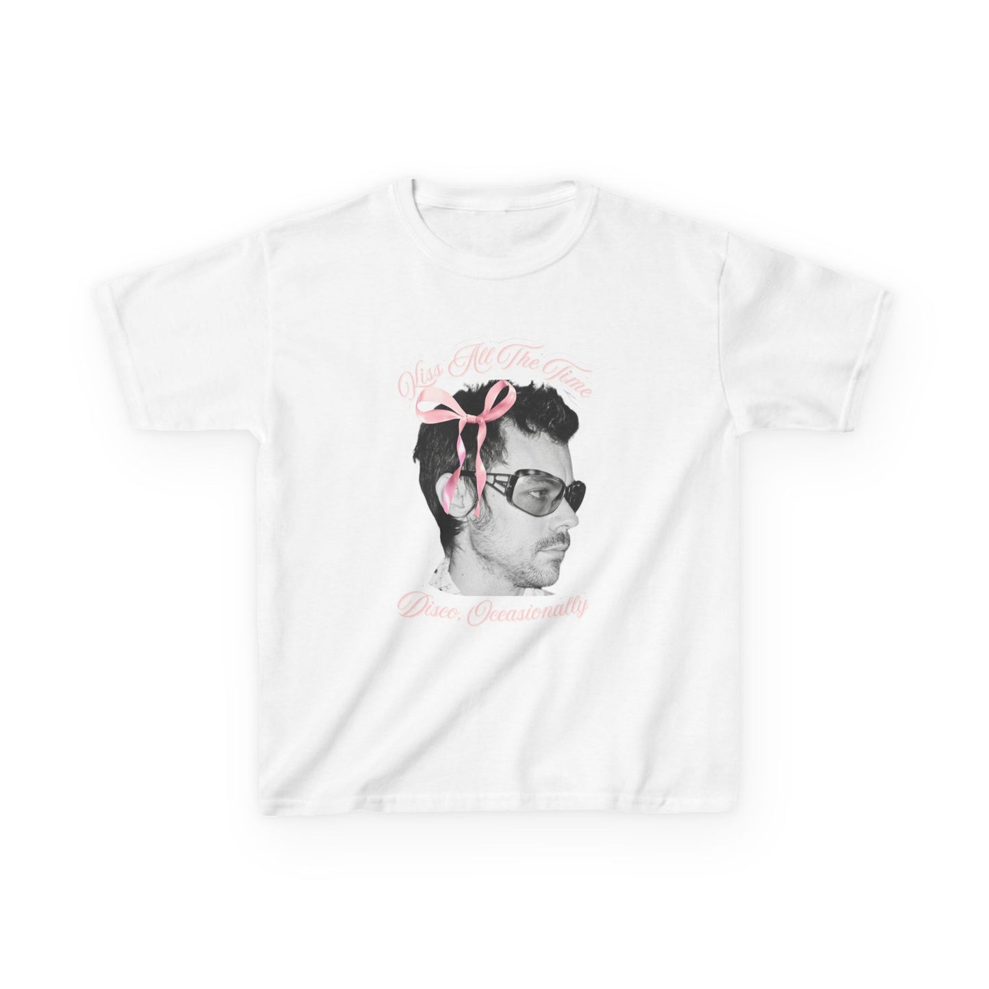 KISSCO Pink Ribbon baby tee