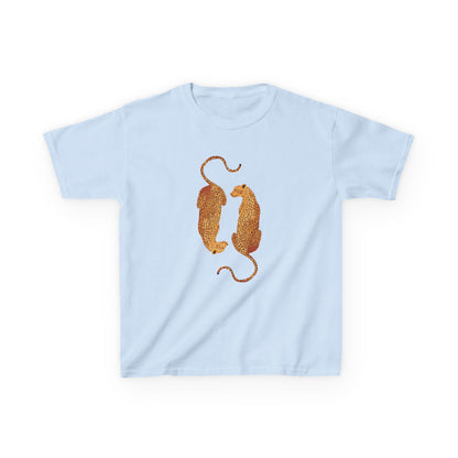 leopard baby tee