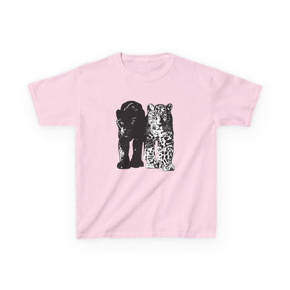 panther & leopard baby tee