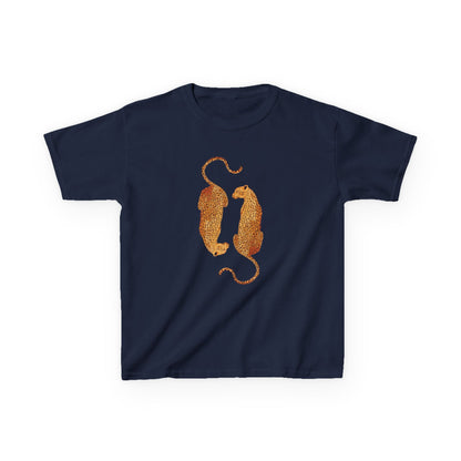 leopard baby tee