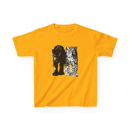 panther & leopard baby tee