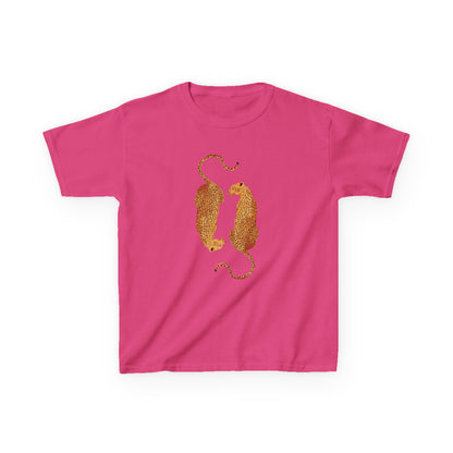 leopard baby tee