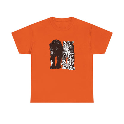 panther & leopard t-shirt