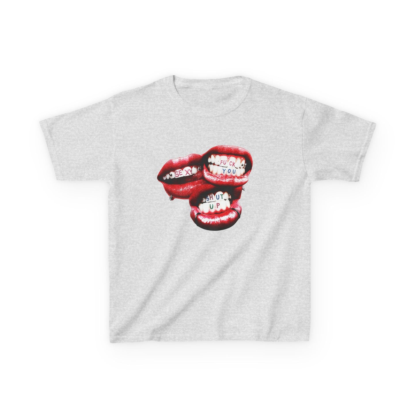 lips baby tee