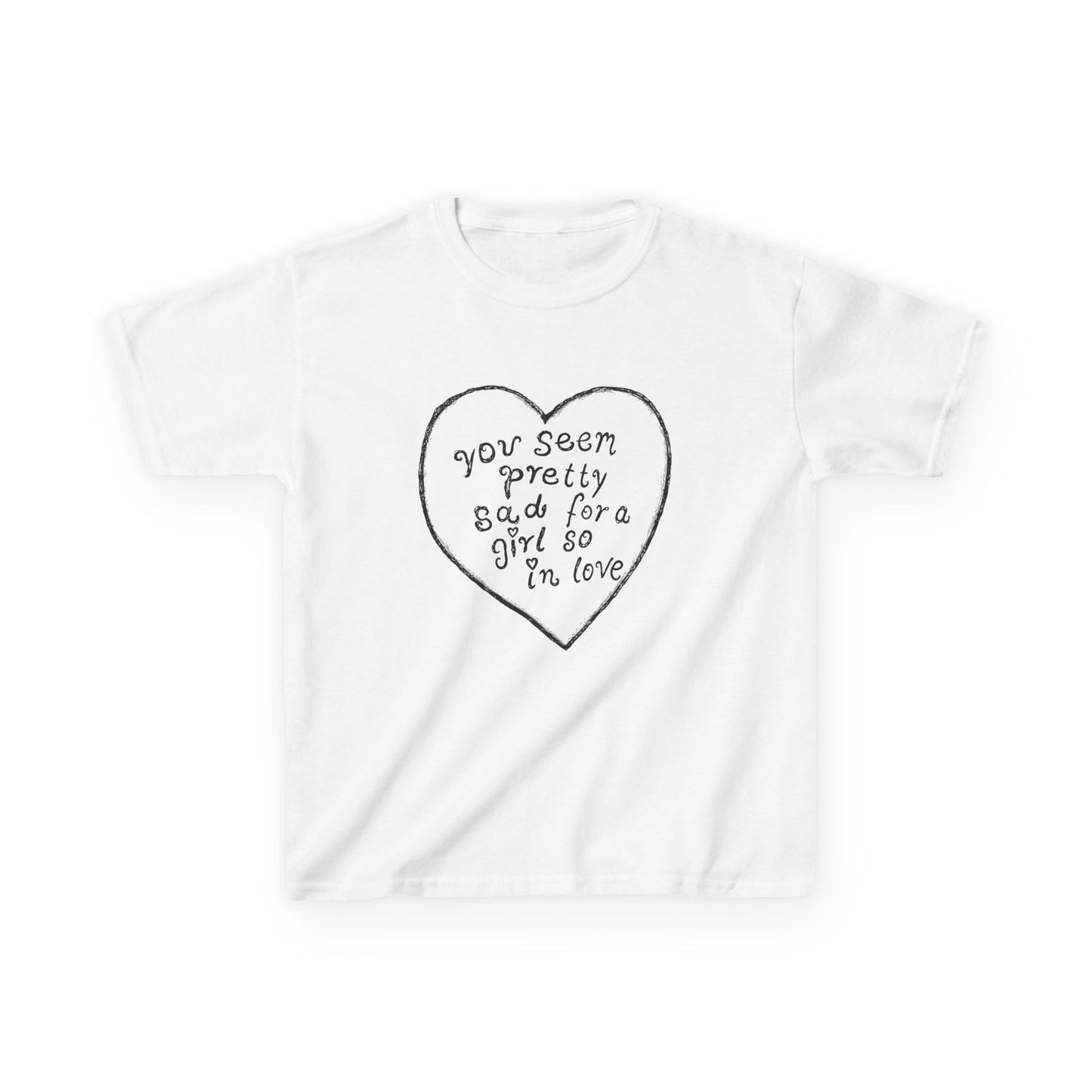 stupid song baby tee
