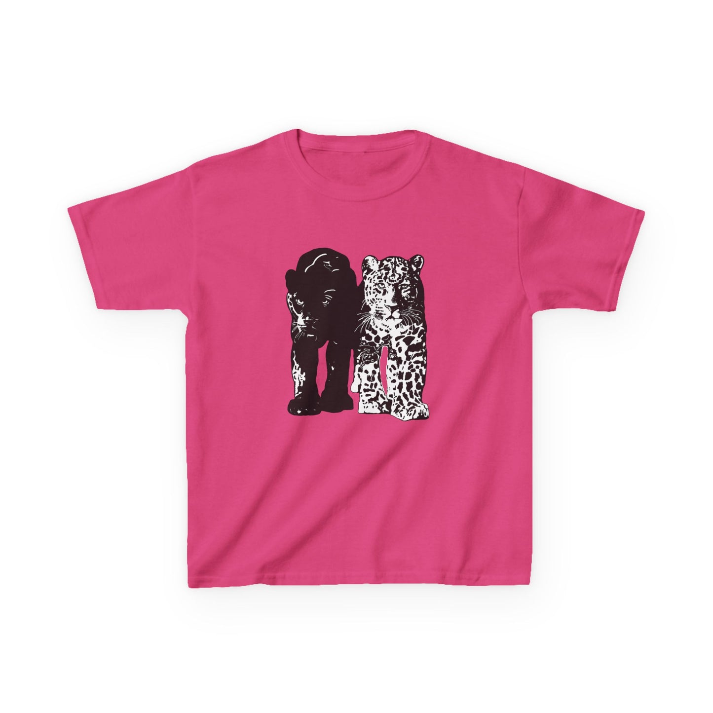 panther & leopard baby tee