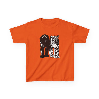 panther & leopard baby tee