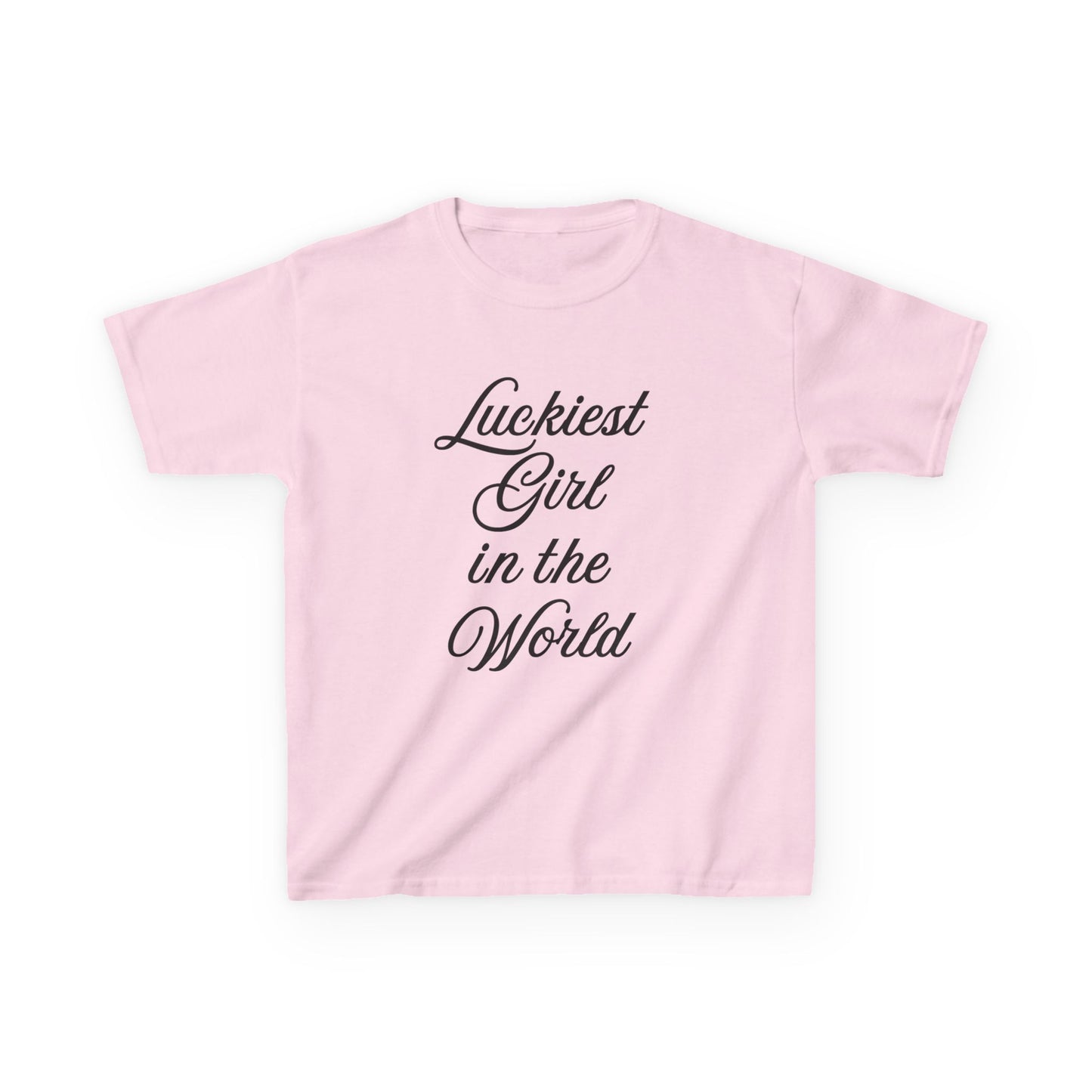 luckiest girl baby tee