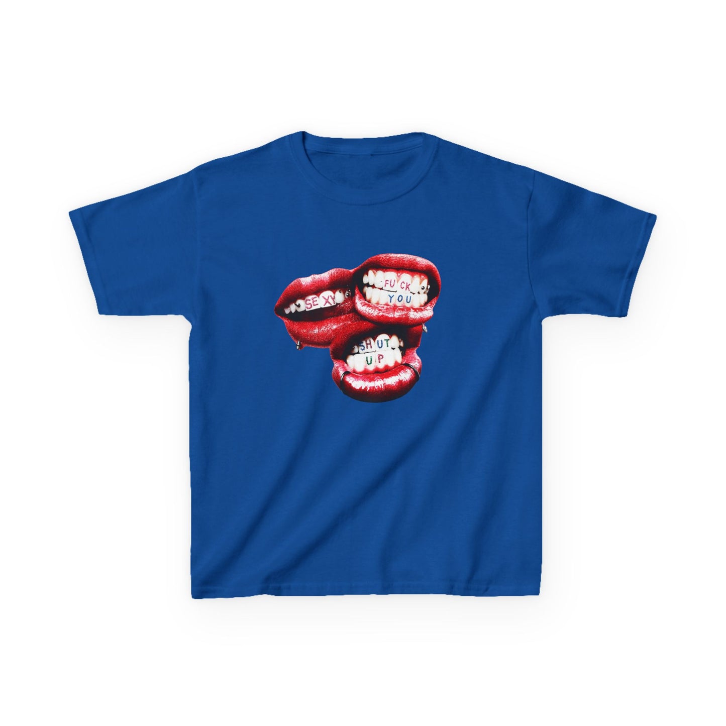 lips baby tee