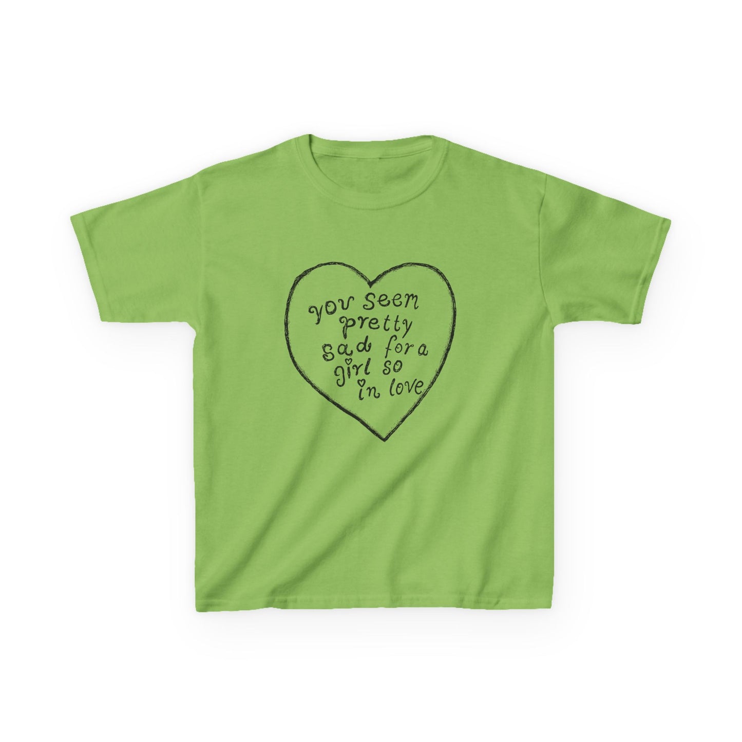 stupid song baby tee