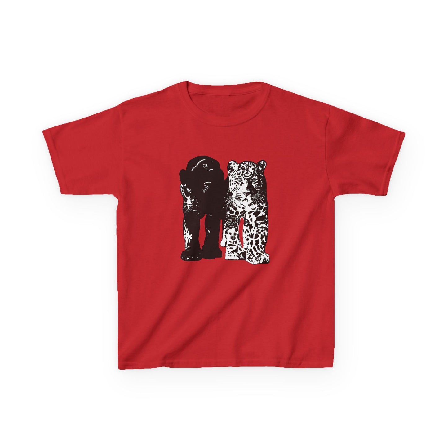 panther & leopard baby tee