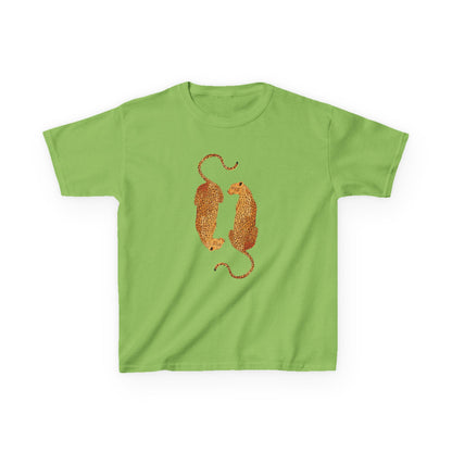 leopard baby tee