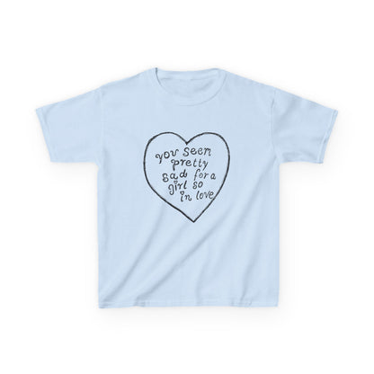 stupid song baby tee
