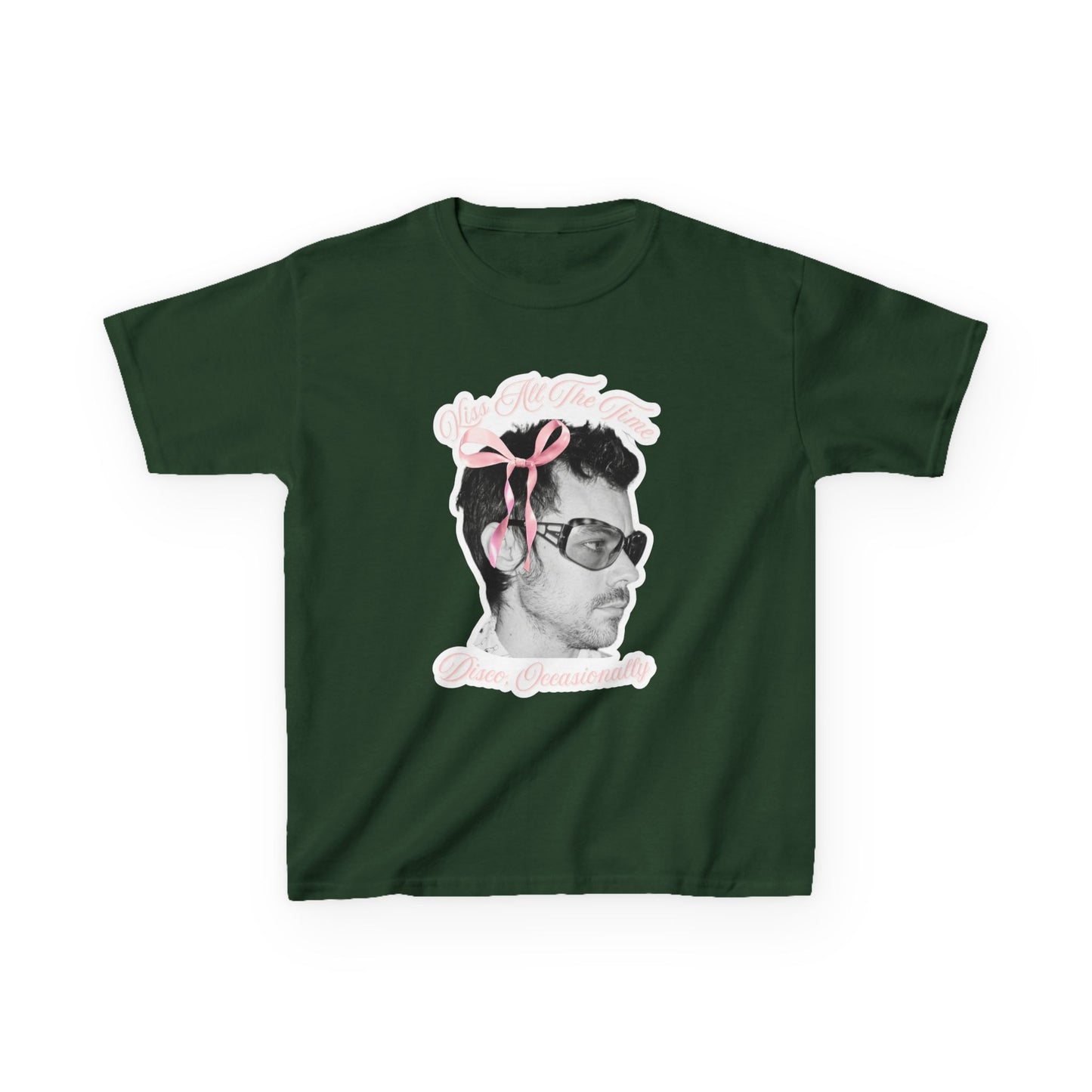 KISSCO Pink Ribbon baby tee