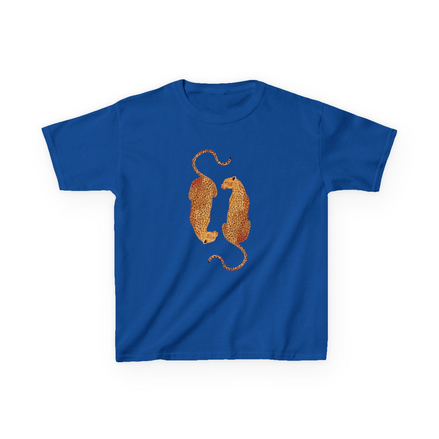 leopard baby tee