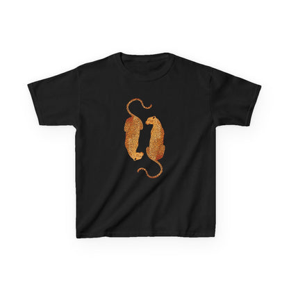 leopard baby tee