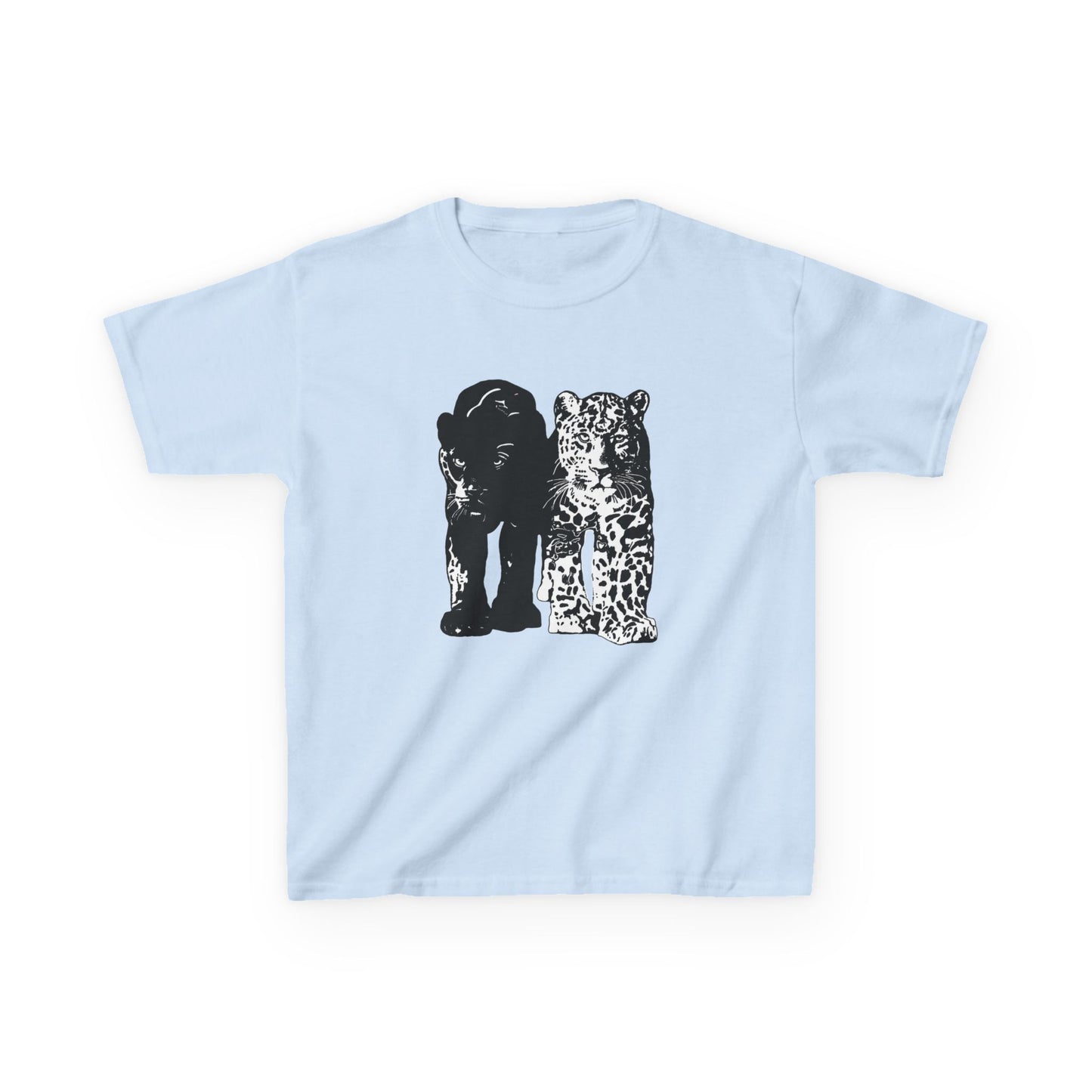 panther & leopard baby tee