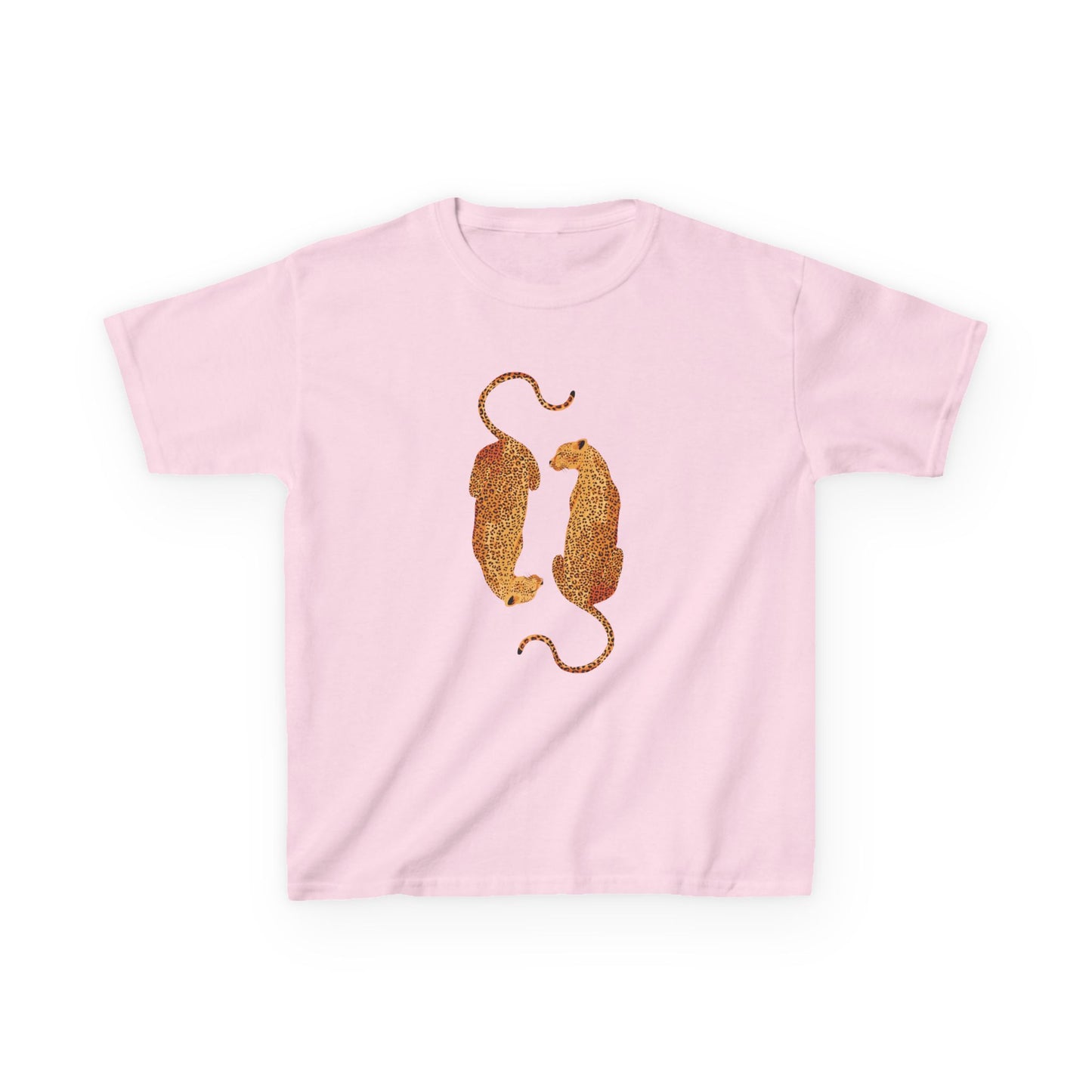 leopard baby tee