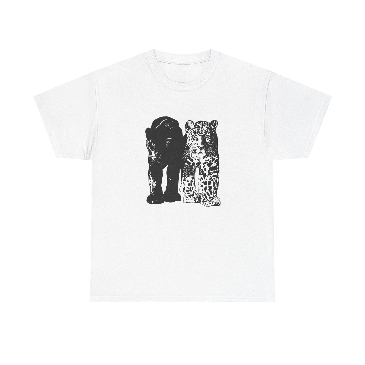 panther & leopard t-shirt