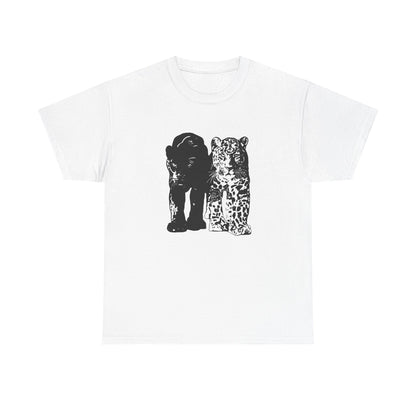 panther & leopard t-shirt