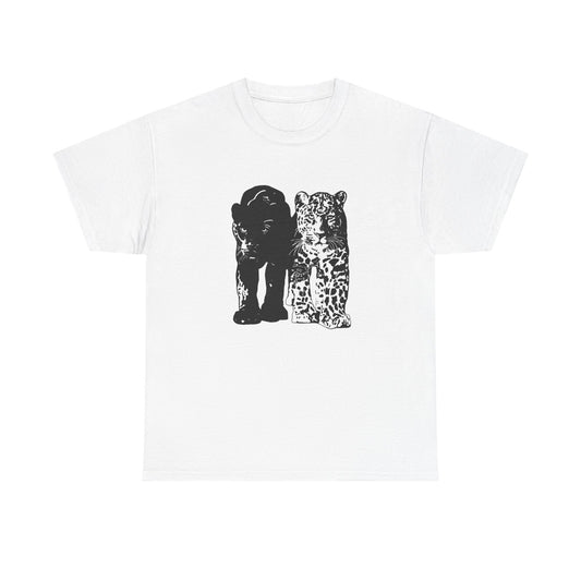 panther & leopard t-shirt