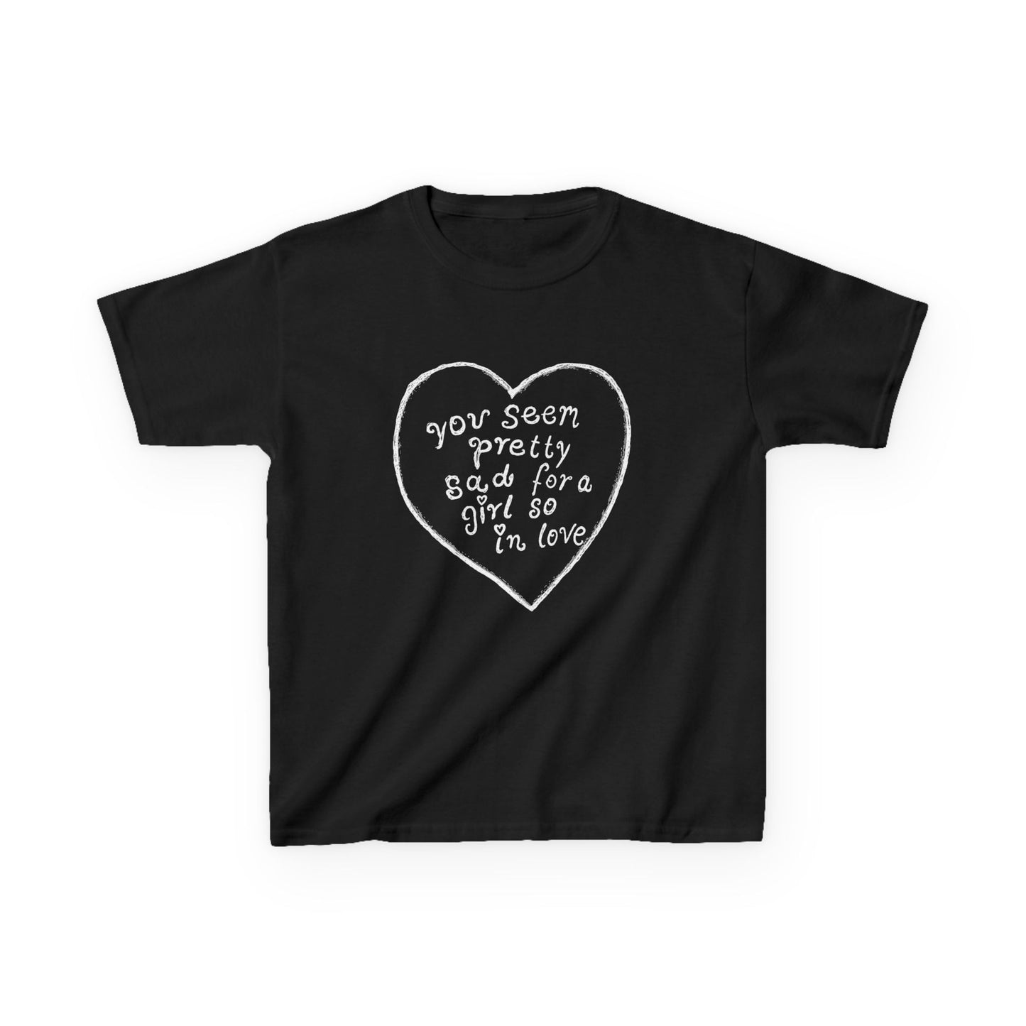 stupid song baby tee