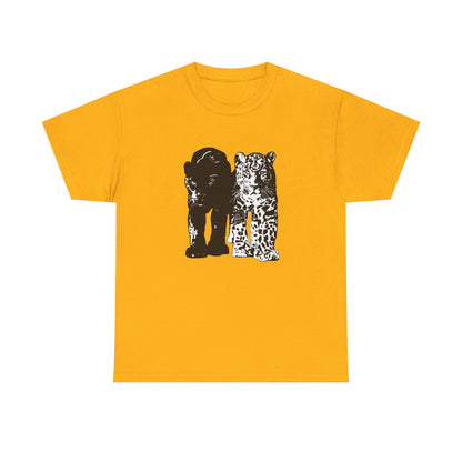 panther & leopard t-shirt