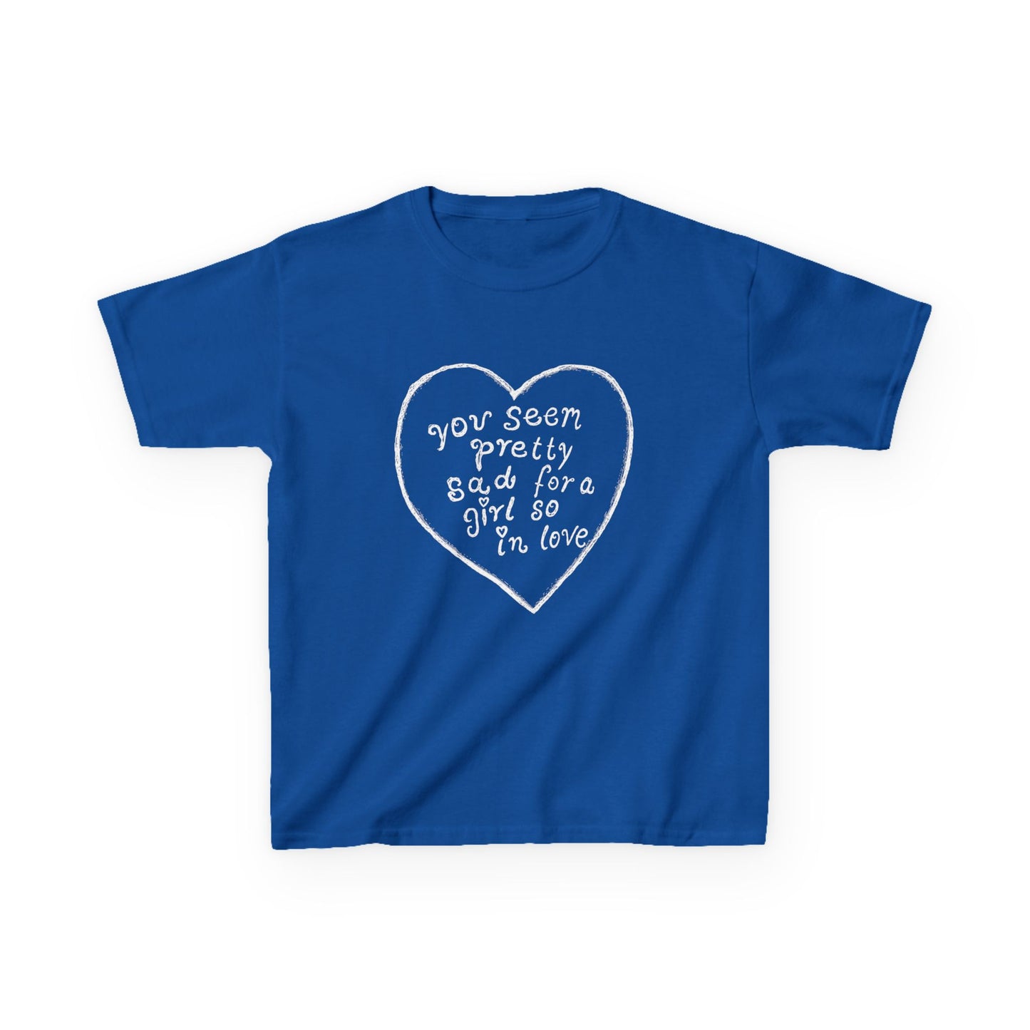 stupid song baby tee