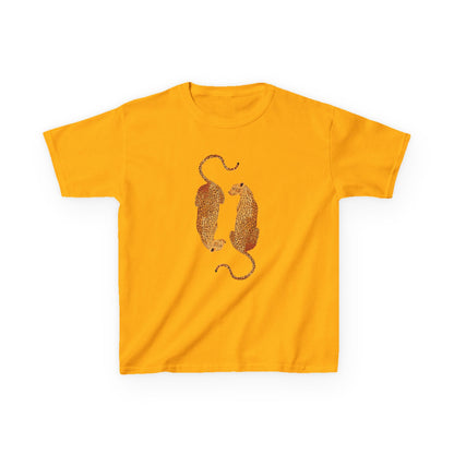 leopard baby tee